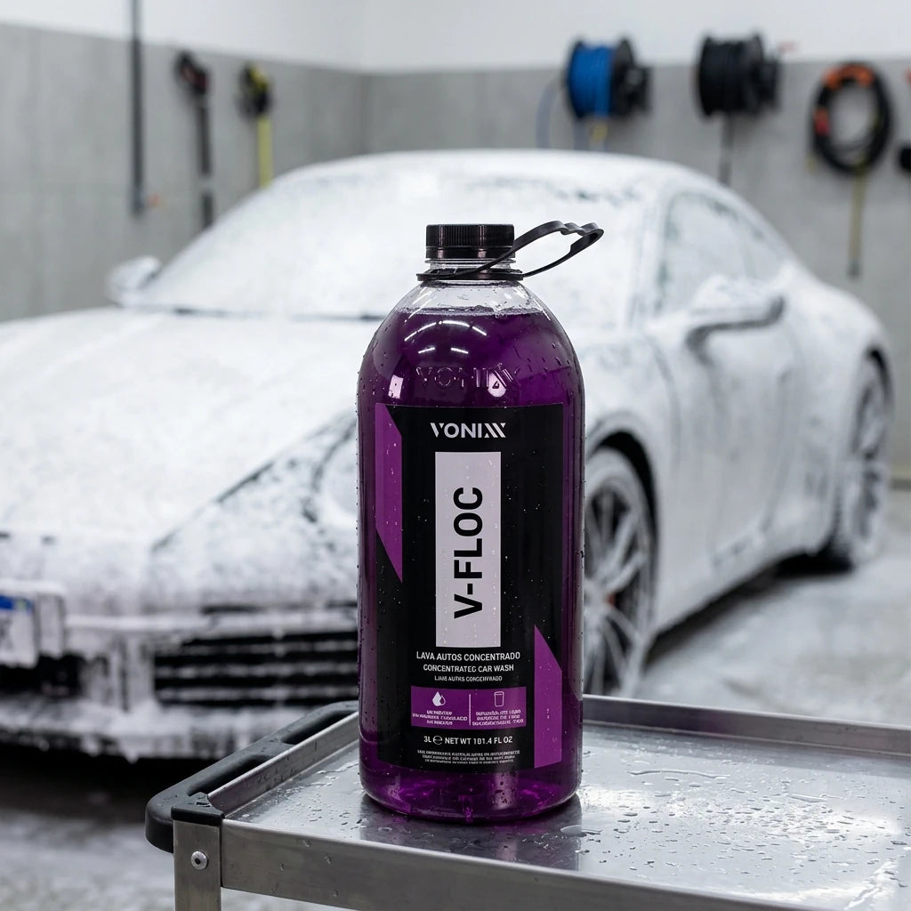 V-FLOC VONIXX - Champú Automotriz Concentrado 3 litros
