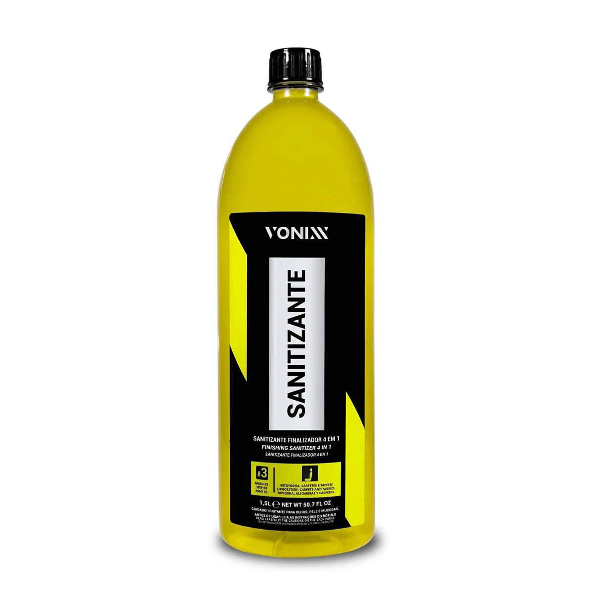 SANITIZANTE VONIXX - Higienizante y Elinador de olores 1.5 litros