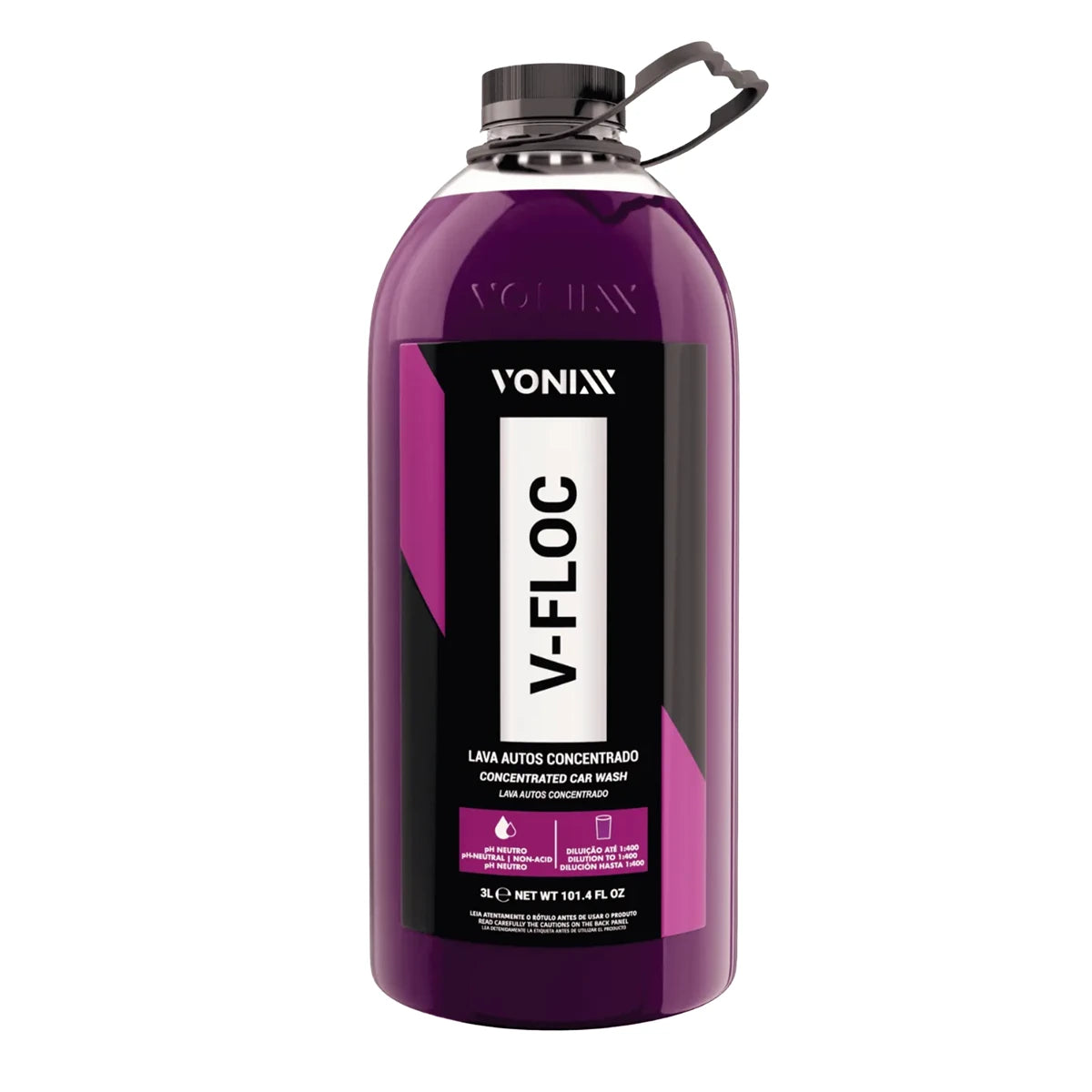V-FLOC VONIXX - Champú Automotriz Concentrado 3 litros