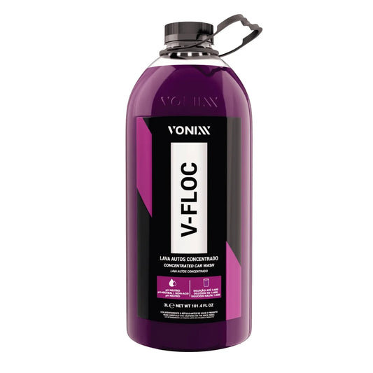 V-FLOC VONIXX - Champú Automotriz Concentrado 3 litros