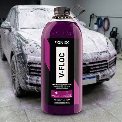 V-FLOC VONIXX - Champú Automotriz Concentrado 3 litros