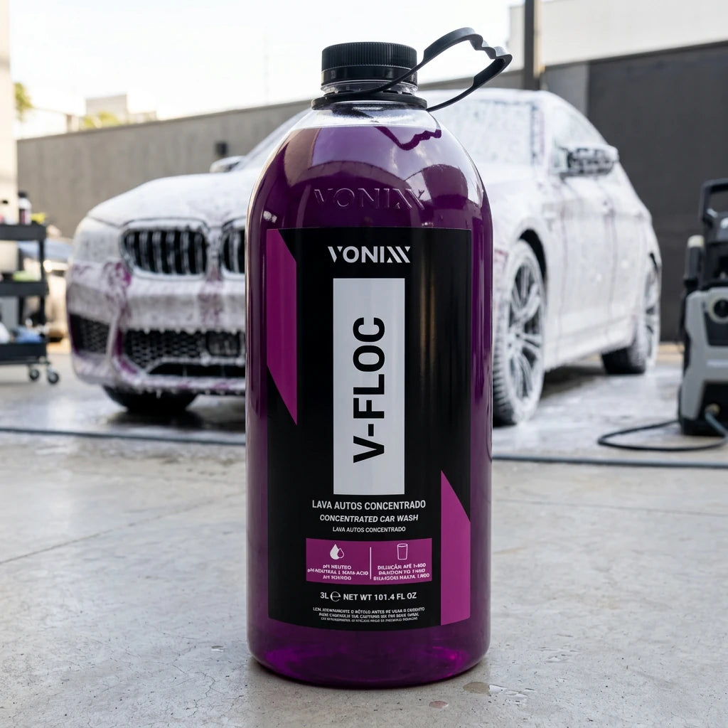 V-FLOC VONIXX - Champú Automotriz Concentrado 3 litros