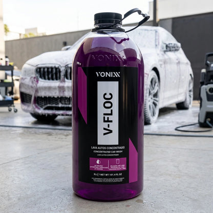 V-FLOC VONIXX - Champú Automotriz Concentrado 3 litros