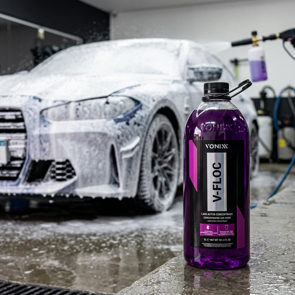 V-FLOC VONIXX - Champú Automotriz Concentrado 3 litros