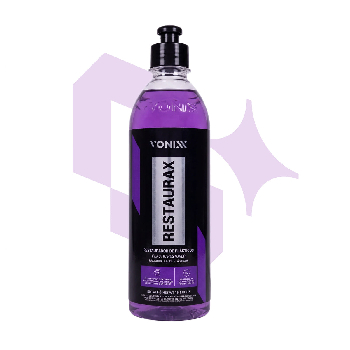 RESTAURAX VONIXX - Restaurador de Plásticos 500ml
